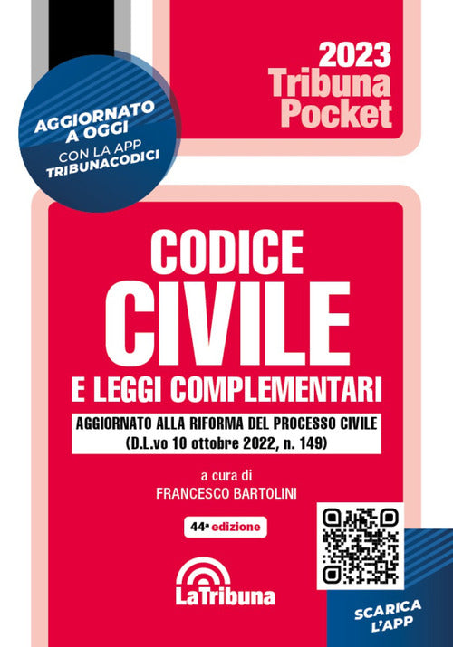 Cover of Codice civile e leggi complementari