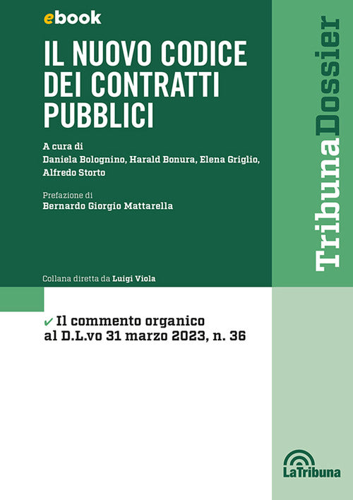 Cover of nuovo codice dei contratti pubblici