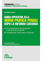 Cover of Guida operativa alla nuova pratica penale dopo la riforma Cartabia