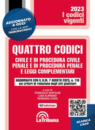 Cover of Quattro codici. Civile e di procedura civile, penale e di procedura penale e leggi complementari