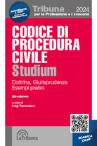 Cover of Codice di procedura civile Studium. Dottrina, giurisprudenza, schemi, esempi pratici