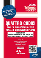 Cover of Quattro codici. Civile e di procedura civile, penale e di procedura penale