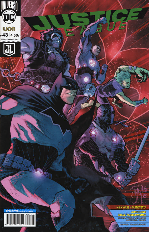 Cover of Justice League