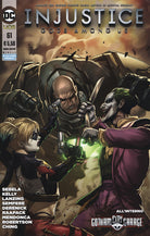 Cover of Injustice. Gods among us