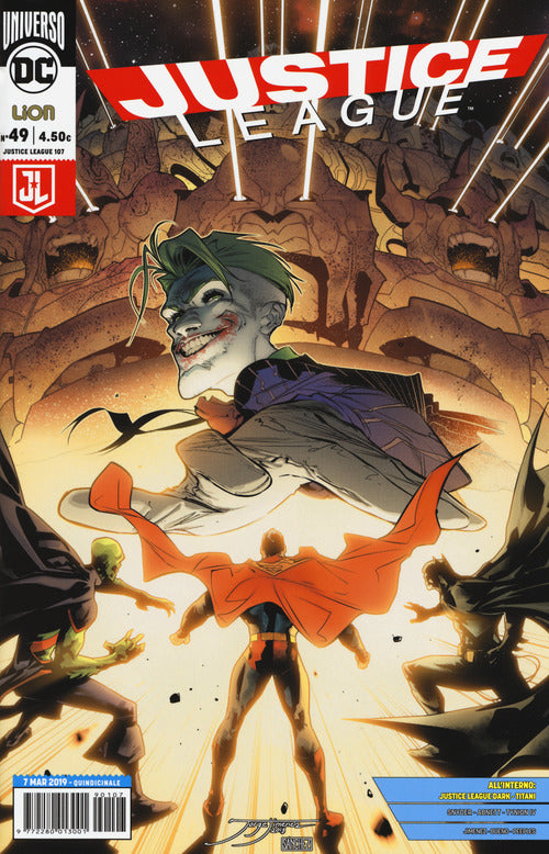 Cover of Justice League