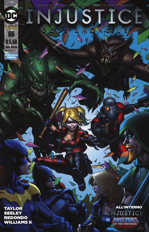 Cover of Injustice. Gods among us