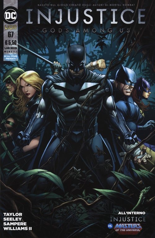 Cover of Injustice. Gods among us