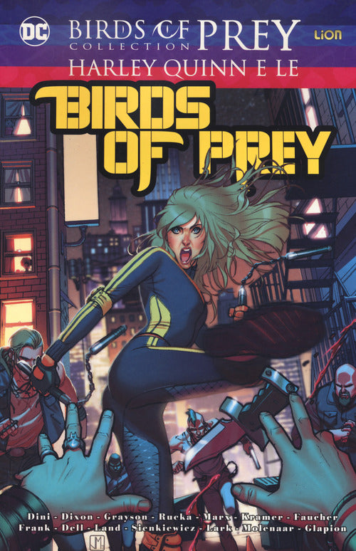 Cover of Harley Quinn e le Birds of prey. Birds of prey collection