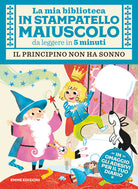 Cover of principino non ha sonno. Con adesivi. Stampatello maiuscolo
