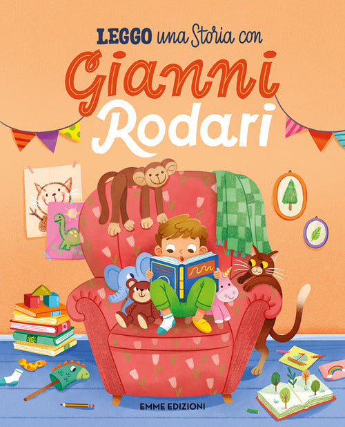 Cover of Leggo una storia con Gianni Rodari. Stampatello maiuscolo