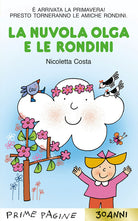 Cover of nuvola Olga e le rondini. Stampatello maiuscolo