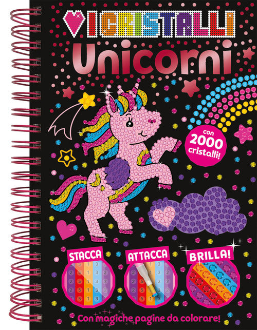 Cover of Amo i cristalli. Unicorni