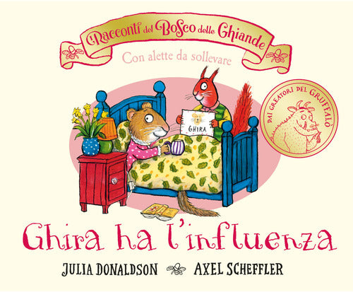 Cover of racconti del Bosco delle Ghiande. Ghira ha l'influenza