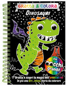 Cover of Dinosauri. Gratta e colora