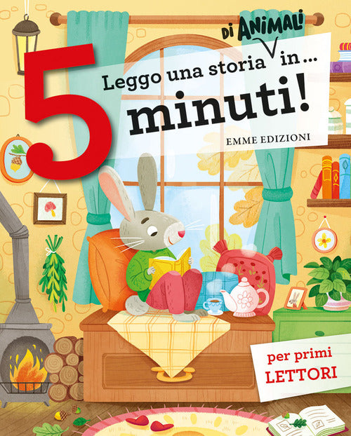 Cover of Leggo una storia di animali in… 5 minuti! Stampatello maiuscolo