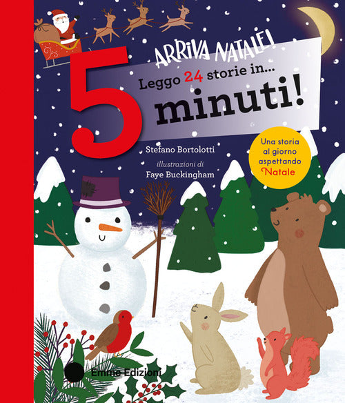 Leggo 24 storie in 5 minuti! Arriva Natale! Stampatello maiuscolo