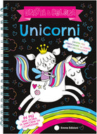 Unicorni. Gratta e colora