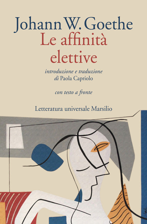 Cover of affinità elettive. Testo originale a fronte