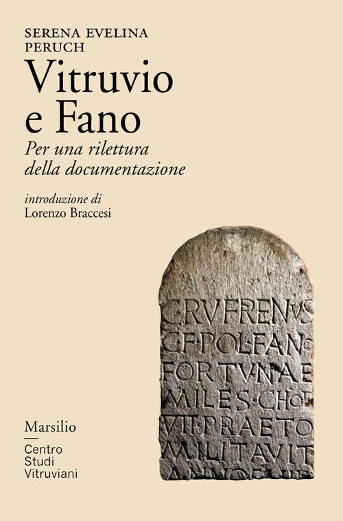 Cover of Vitruvio e Fano. Per una rilettura della documentazione