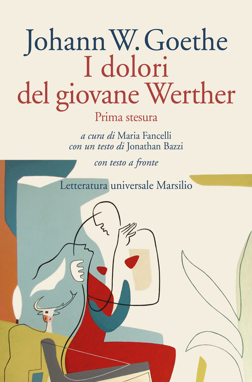 Cover of dolori del giovane Werther. Prima stesura. Testo tedesco a fronte