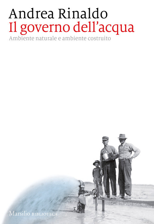 Cover of governo dell'acqua. Ambiente naturale e ambiente ricostruito