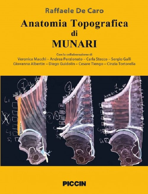 Cover of Anatomia topografica dei Munari