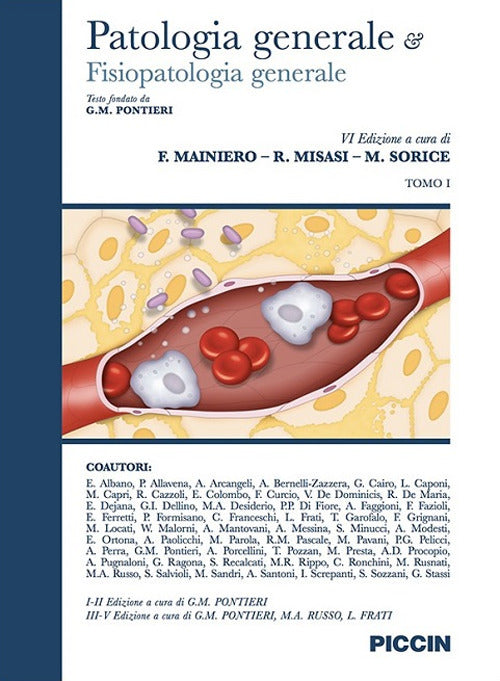 Cover of Patologia generale e fisiopatologia generale