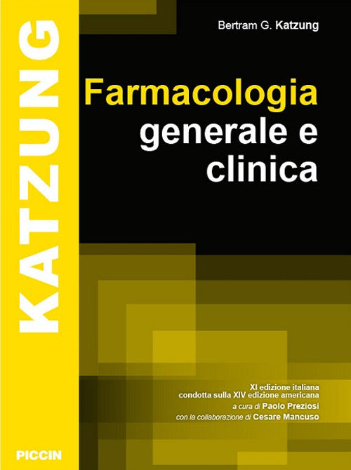 Cover of Farmacologia generale e clinica