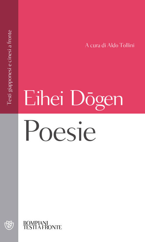 Cover of Poesie. Letteratura e illuminazione. Testo giapponese e cinese a fronte