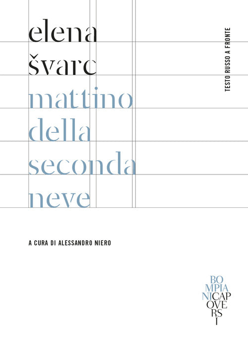 Cover of Mattino della seconda neve. Testo russo a fronte