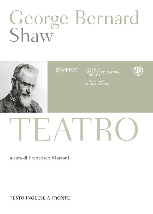 Cover of Teatro. Testo inglese a fronte