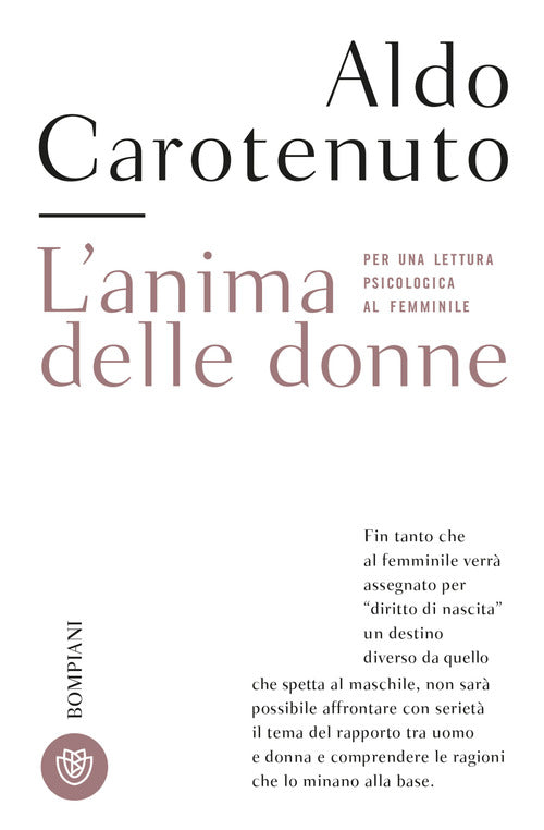 L'anima delle donne. Per una lettura psicologica al femminile