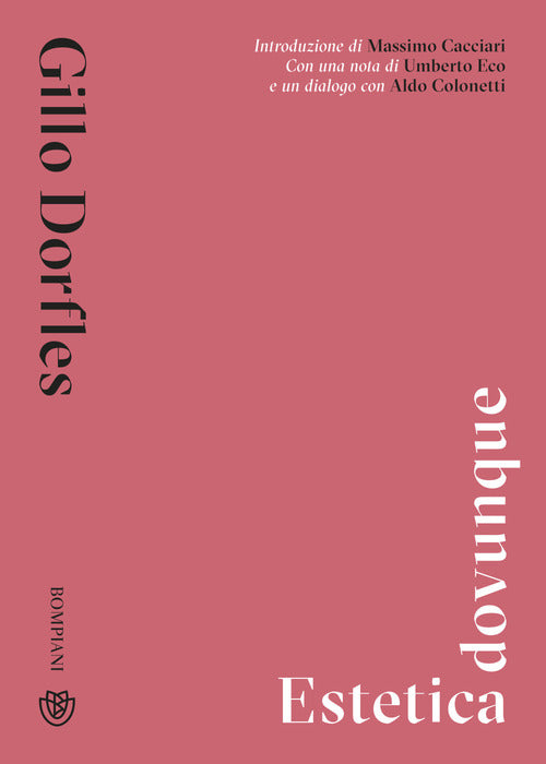 Cover of Estetica dovunque