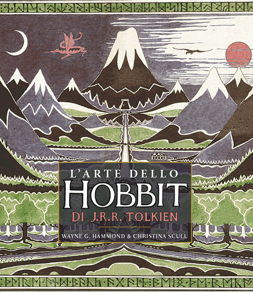 Cover of arte dello Hobbit di J. R. R. Tolkien