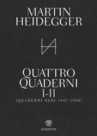 Cover of Quattro quaderni I e II. Quaderni neri 1947-1950