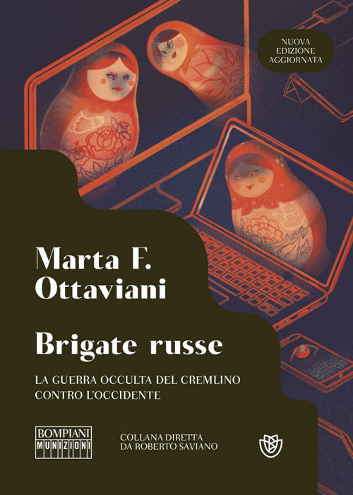 Cover of Brigate russe. La guerra occulta del Cremlino contro l'Occidente