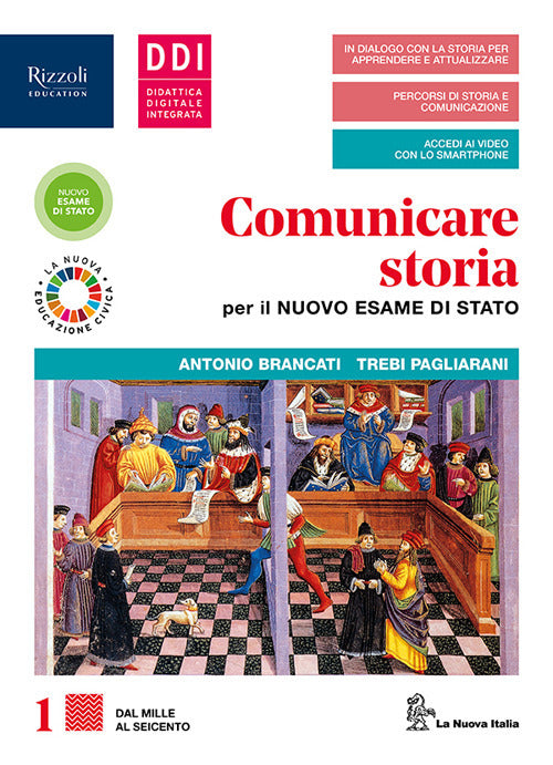 Cover of Comunicare storia per il nuovo esame di Stato. Con Educazione civica e ambientale. Per il triennio delle Scuole superiori