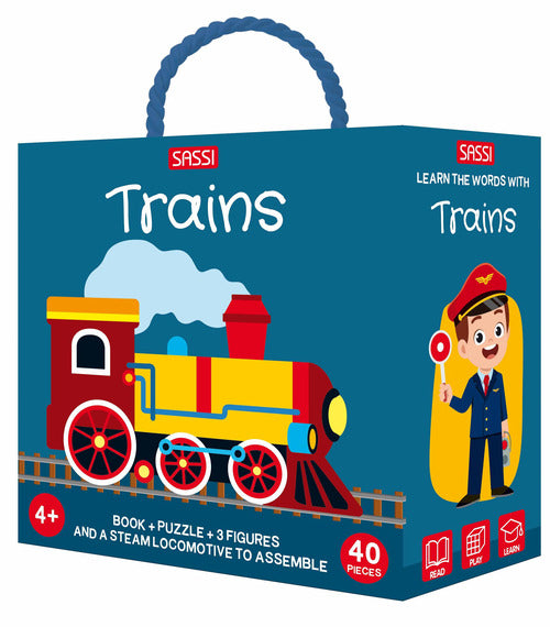 Cover of Trains. Q-box