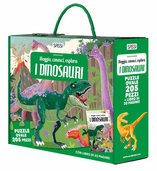 Cover of dinosauri. Viaggia, conosci, esplora