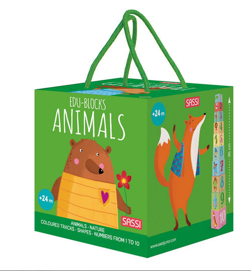 Cover of Animals. Edu-blocks