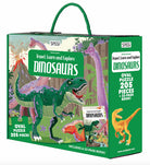 Cover of Dinosaurs. Travel, learn and explore