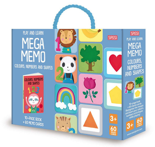 Cover of Colors, numbers, and shapes. Mega-memo