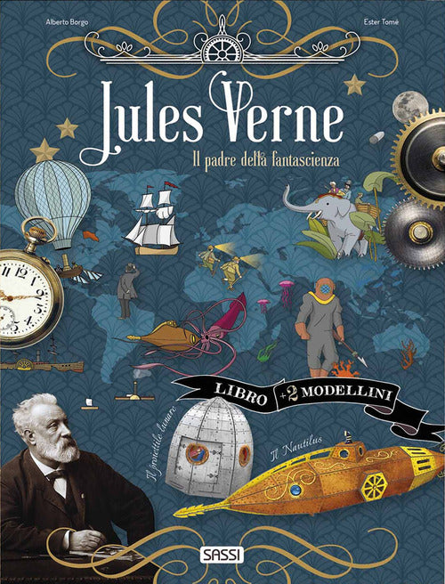 Cover of Jules Verne. Il padre della fantascienza. Scienziati e inventori