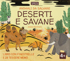 Cover of Deserti e savane. Animali da salvare