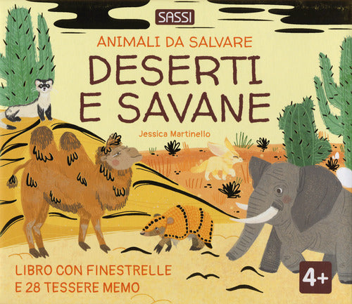 Cover of Deserti e savane. Animali da salvare