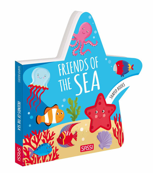 Cover of Friends of the sea. Shaped books