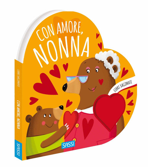 Cover of Con amore, nonna. Libri sagomati