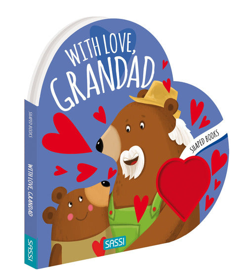 Cover of With love, grandad. Shaped books