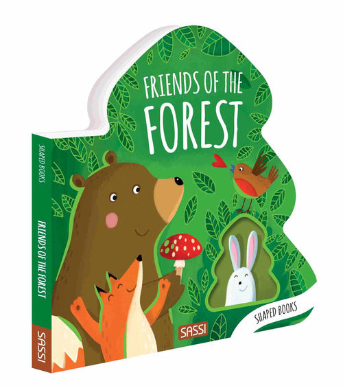 Cover of Friends of the forest. Shaped books