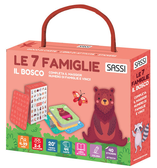 Cover of bosco. Le sette famiglie. Carte da gioco